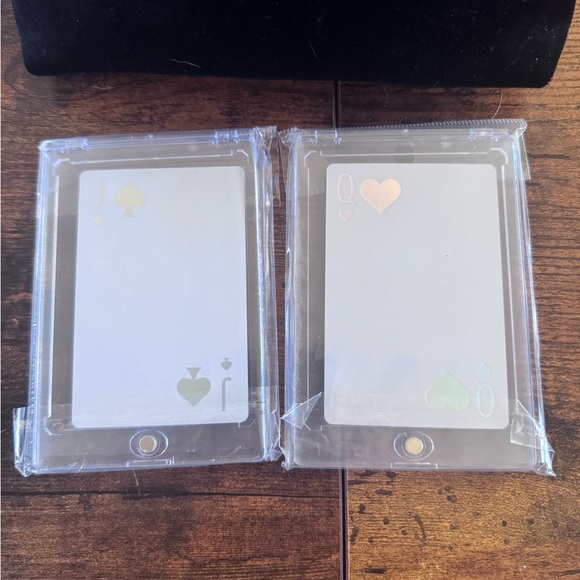 Dior NEW Beauty BUNDLE Beauty Bag, Lip Max, & (2) Joy Playing Cards - Picture 6 of 8